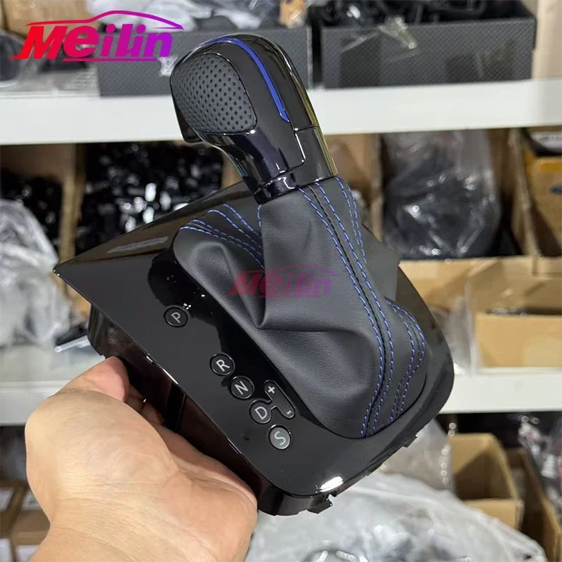 Suitable for Volkswagen Golf 6 MK6 GTI GLI carbon fiber DSG gear lever cover, new factory gear lever handle with dust cover