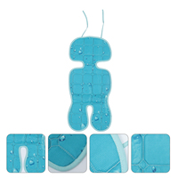 Baby Stroller Mat Summer Cool Seat Liner Ice Silk Cushion for Car Pram Universal Cooling Pad Coral Green Water Pearl Heat