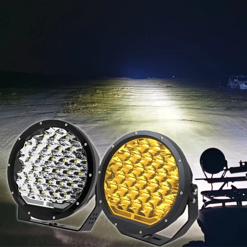 

High quality Power 9 inch 165W Spot Beam led Driving light For Car Off road Motorcycle LED driving