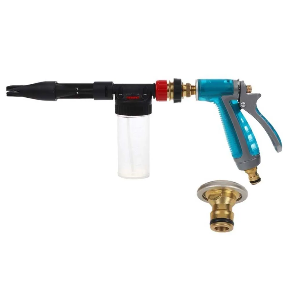 Car Foam Cleaning Pistol 2 in 1 100ml with Adjustable Spray Thick Foam Generation and Convenient Quick Connector