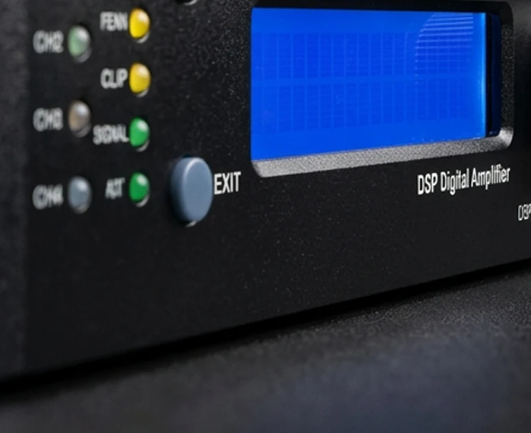 Bestseller Paulkitson PD4 Serie DSP Digitaler Leistungsverstärker PC-Fernabstimmung Klarer Klang Geringe Verzerrung Professionell für Bar und Zuhause – Detail 14