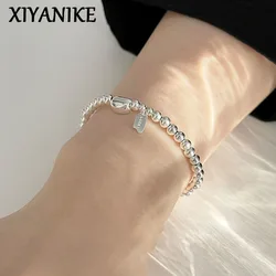 XIYANIKE Lucky Bean String Bracelet For Women Girl Luxury Fashion New Elastic Jewelry BFF Gift Party Birthday pulseras mujer