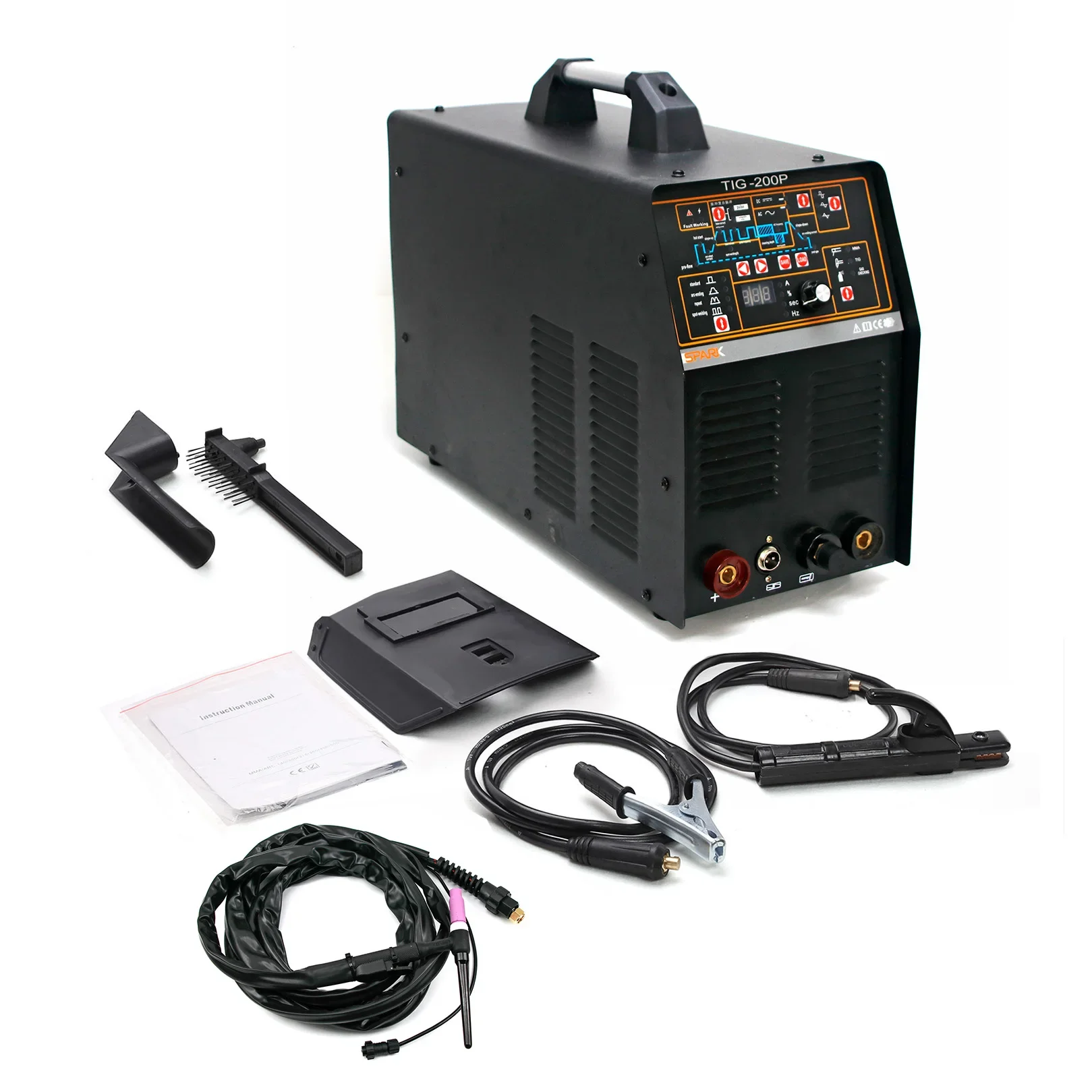 Tig-200p AC DC Pulse ARC GAS Aluminium Welding Machine