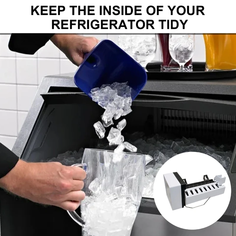 Ice Maker Assembly Refrigerator Ice Maker Attachments Perfect for Kitchen Drop Shipping