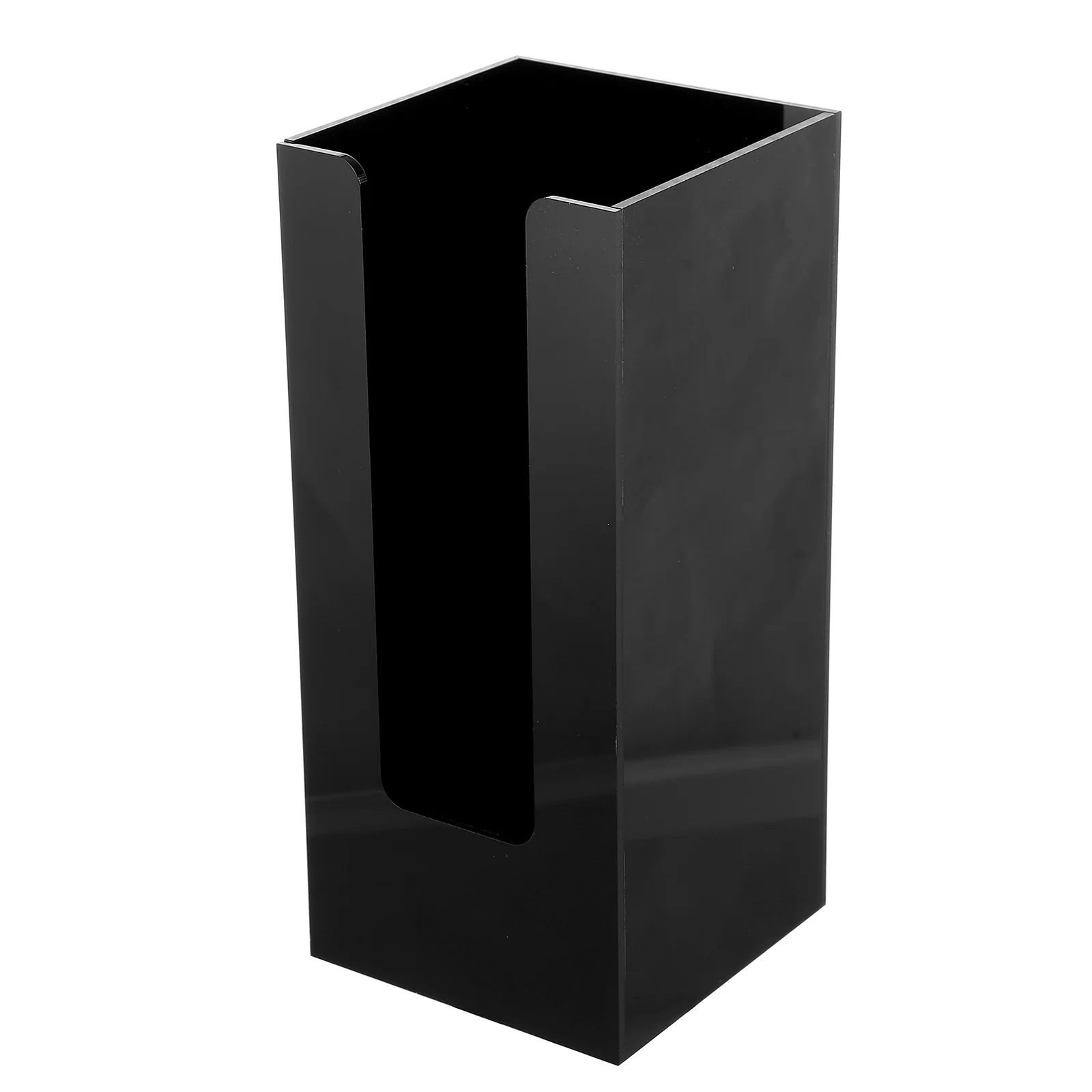 1 st Zwarte Melk Thee Cup Rack Acryl Papieren Beker Opslag Houder Voor Koffieshop Lichtgewicht Organizer Display Stand Keuken