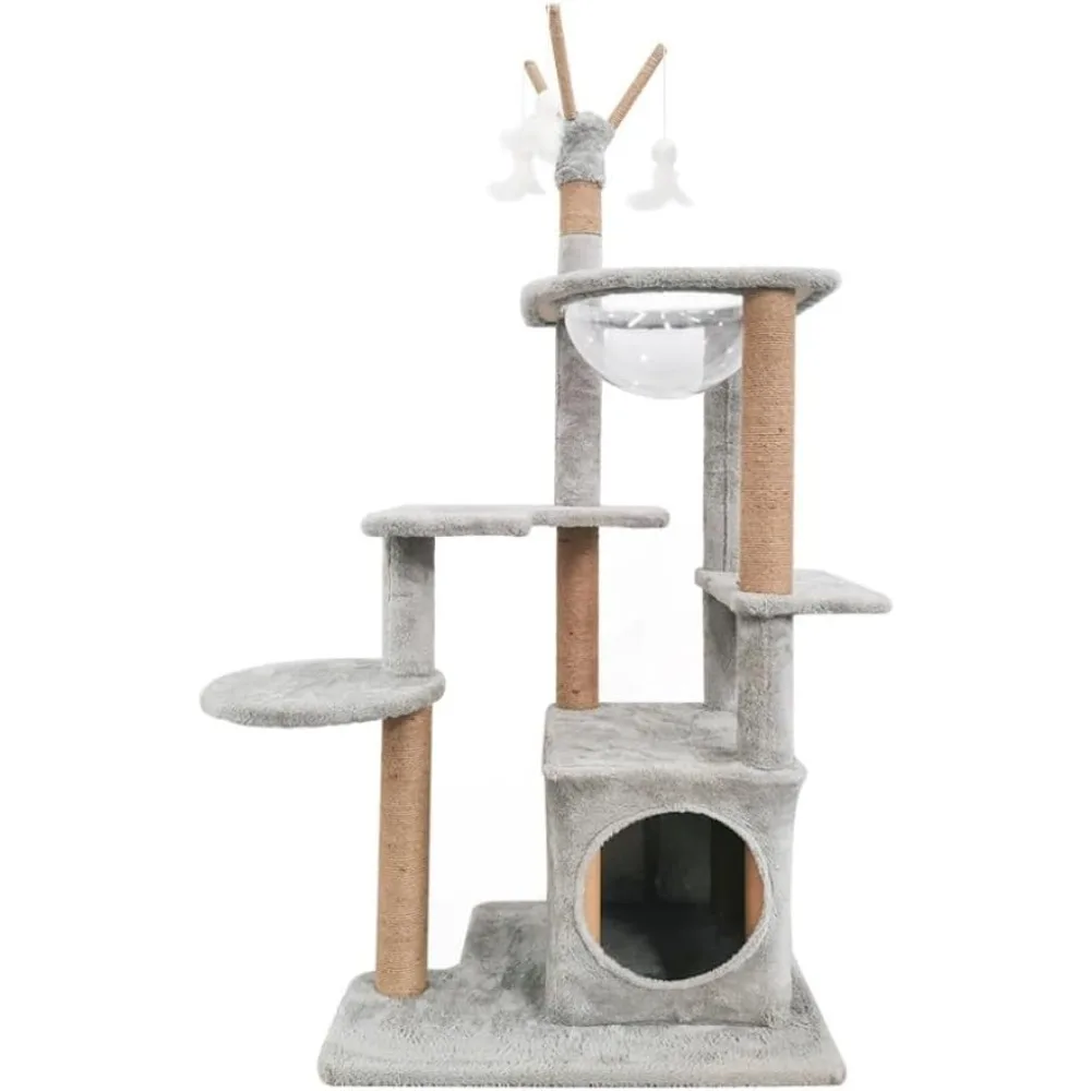 

Freedom Cat FrameEasy to Clean Climbing Nest Tree Shelf Hammock Multi-Layer Climbing Column Jumping Platform Climbers fo