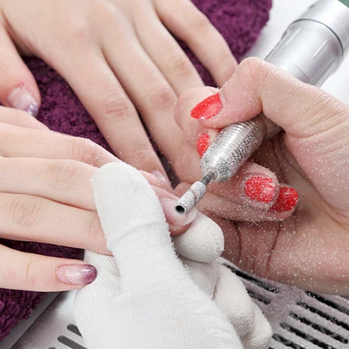 Imagen 2 del producto 60-200 Uds. Bandas de lijado para decoración de uñas de 3mm grano 80/120/180/240 con brocas lima de uñas para accesorios de manicura y pedicura