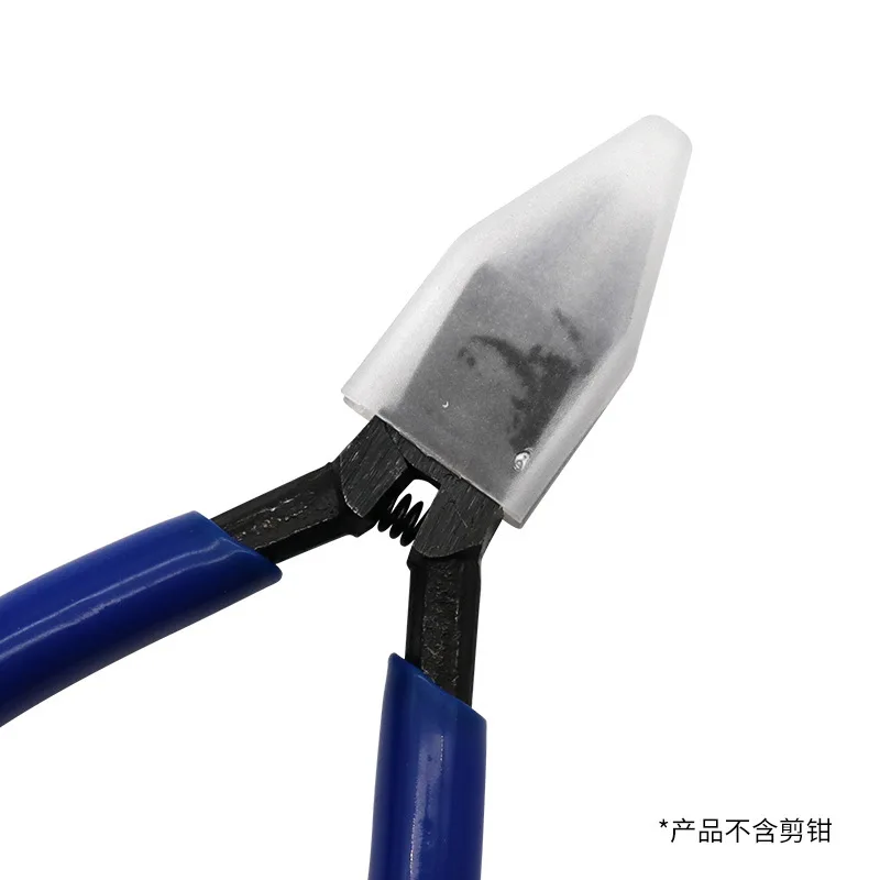 Plastic jaw protective cover PVC head , oblique electronic shear