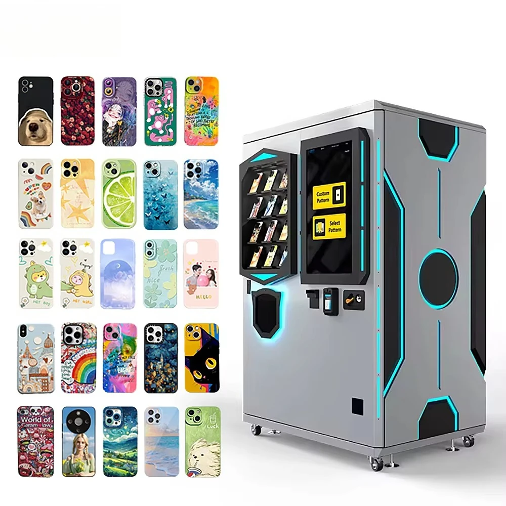 Phone Accessories Background - FOODLINE Phone Case Vending Machine Simple