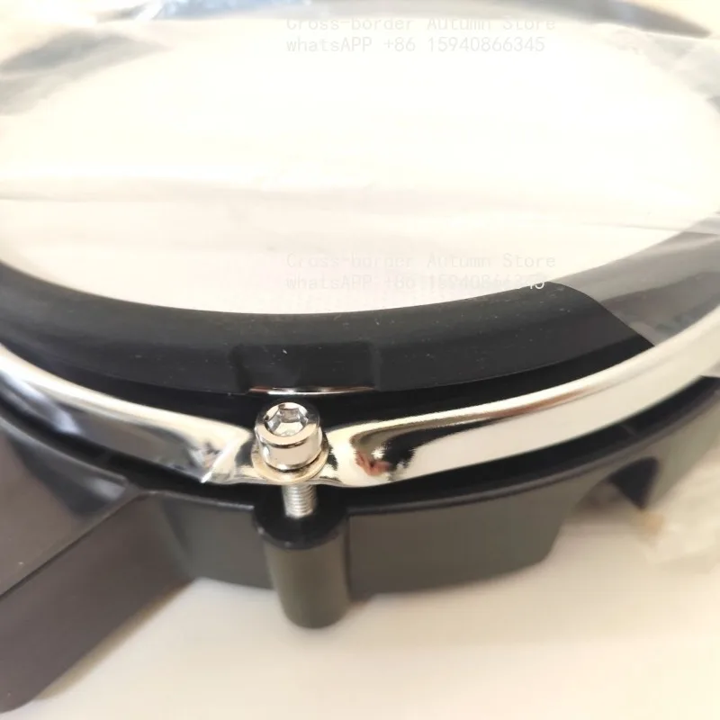 Rubber Mute Rim Strip Ring Replacement Parts For Electronic Drum & Acoustic‑to‑E‑Drum Conversion Silent Shock‑Absorbing