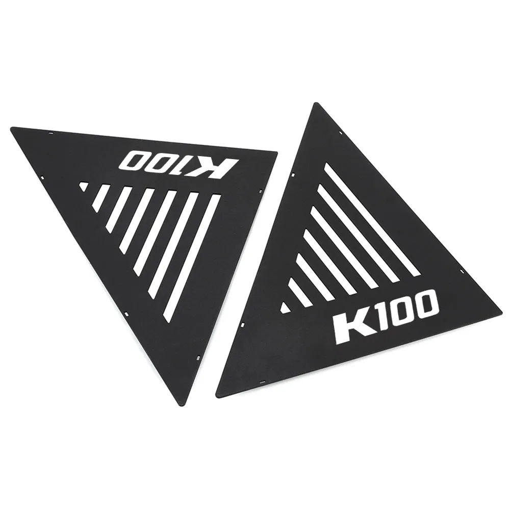 

K 750 K 100 Speedometer Bracket Side Cowl For BMW K100 K75 Fairing Engine Injector Badge Radiator Grill Guard brushed Cover