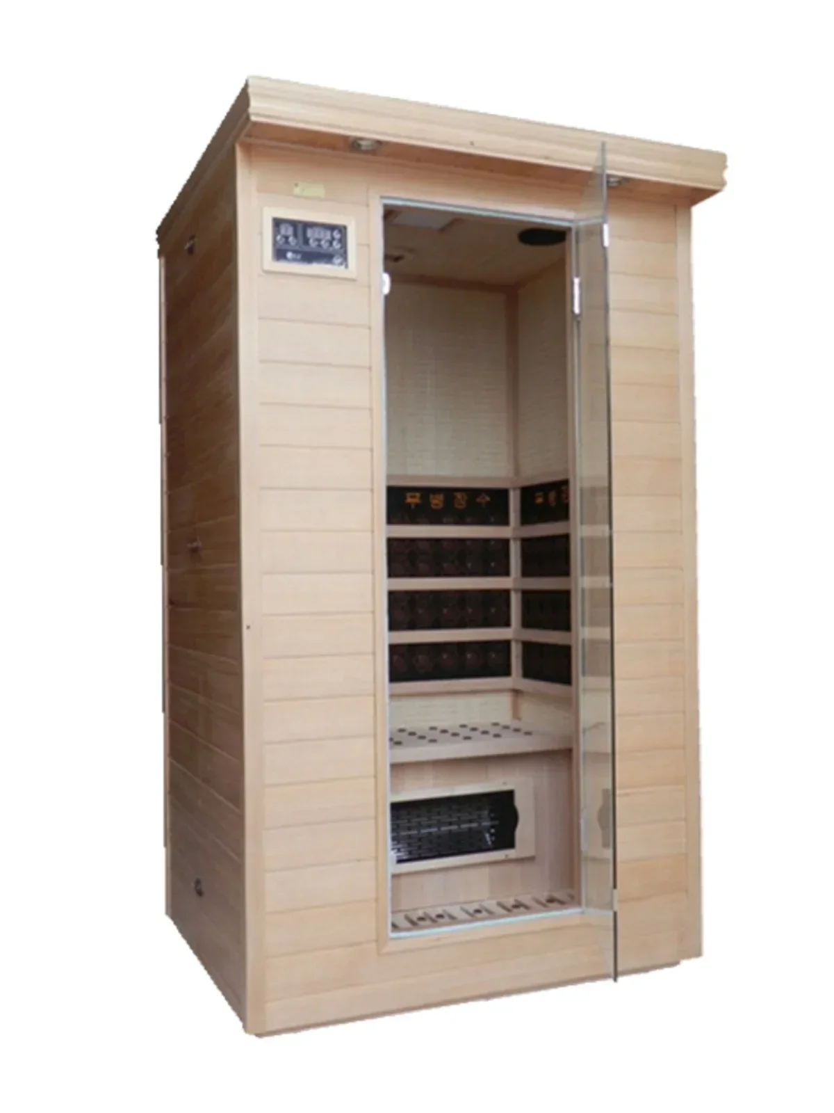 Family Sweating Room Single/Double Far Infrared Customized Sauna Room Full Body Sweating Steam Room Bathtub