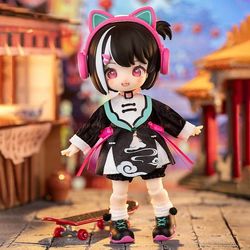 Bête humaine Mobile troisième génération jeu saison série boîte aveugle poupée Mobile 12 points bébé jeu à la mode à la main fille cadeau