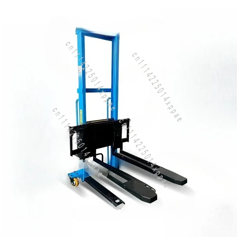 Unloading Driver Trolley Stacker And Electric Portable Forklift Small Hydraulic Handling Vehicle Loading