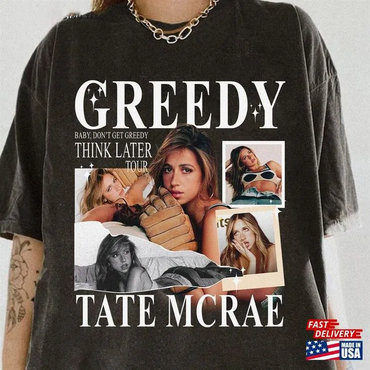 

VTG Tate Mcrae T-shirts Tee Unisex Men Women Size S to 5XL LT185