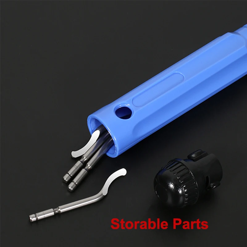 Deburring Tool with Cutter Handle Burr Trimming Knife For Copper Aluminum Steel Plastic Wood Rubber BS1010 BS1018 BK3010  NB1000