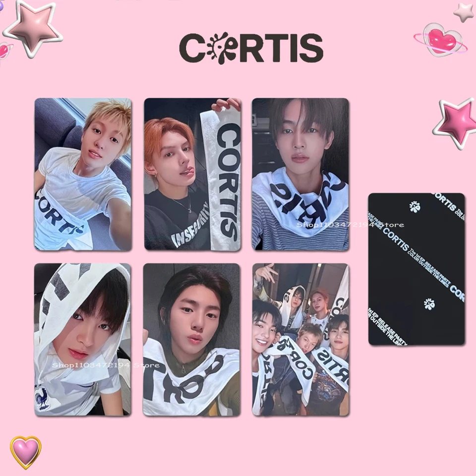 5/6PCS Kpop CORTIS Photocards Color Outside The Lines Album KEONHO