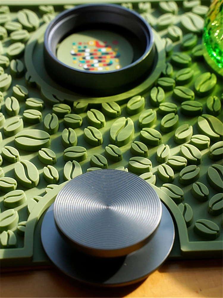 Original Rocket Home Portable Coffee Press Pad Moka Pot Utensils Storage Pad Multi-use Drainage Pad Macaron Color Dining Mat