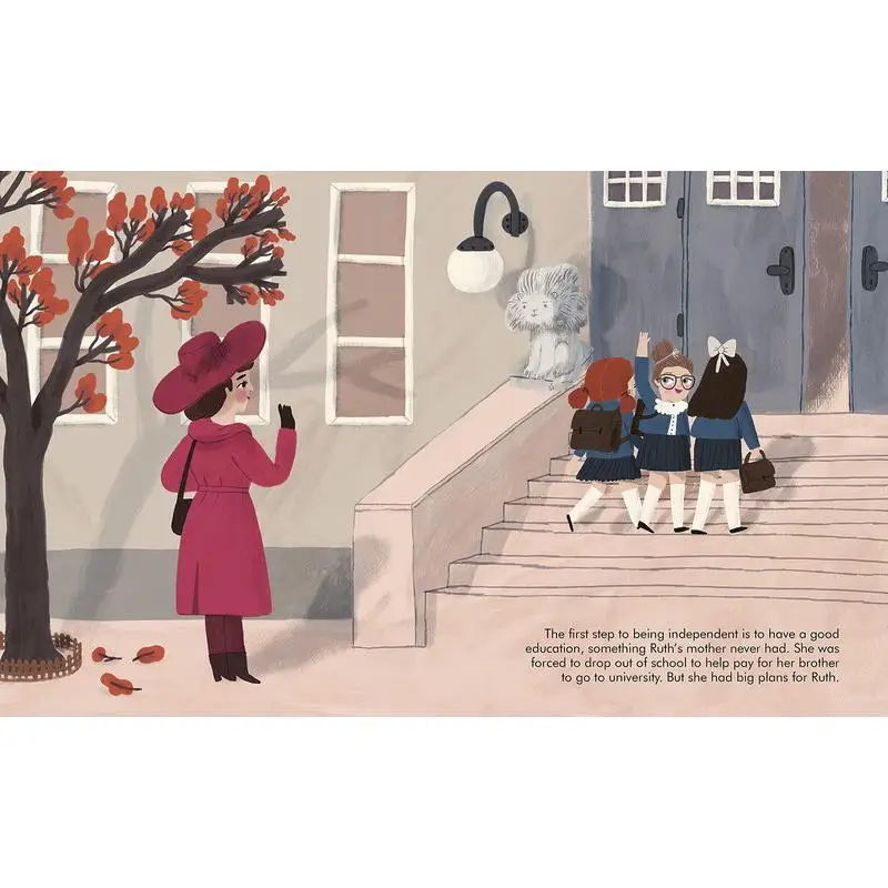 Little People Big DreamsRuth Bader Ginsburg Maria Isabel Sanchez Vegara Judit Orosz Frances Lincoln Publishers 9780711264687