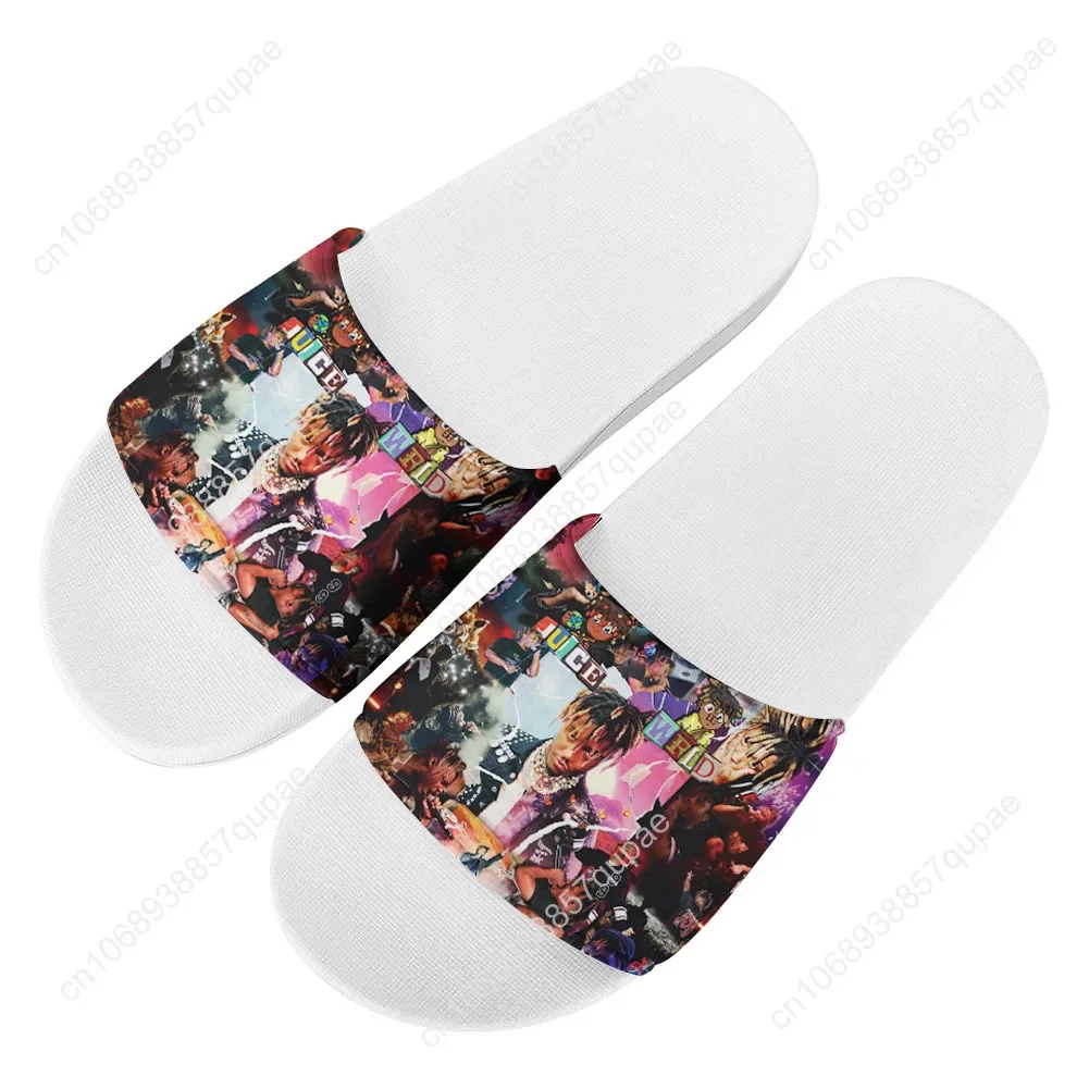J-Juice W-Wrld Slippers Home Water Shoes rapper 999 Men Women Teenagers Fashion Beach Pool Sandals Custom Made Summer Slipper