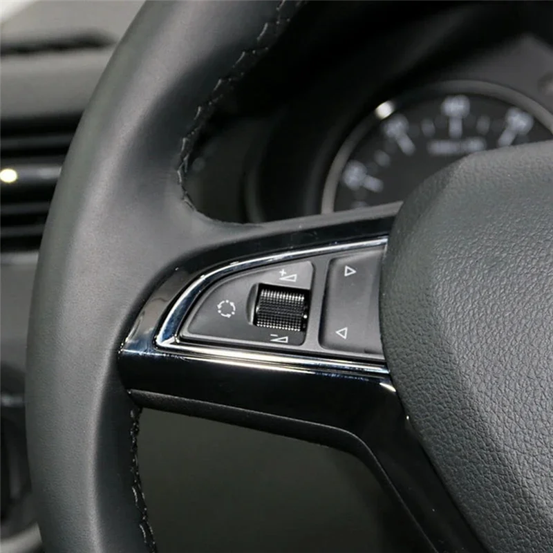 Seltene Lenkrad-Multifunktionstasten, Tempomatschalter 5E0919719A für Skoda Fabia Octavia 2013–2023