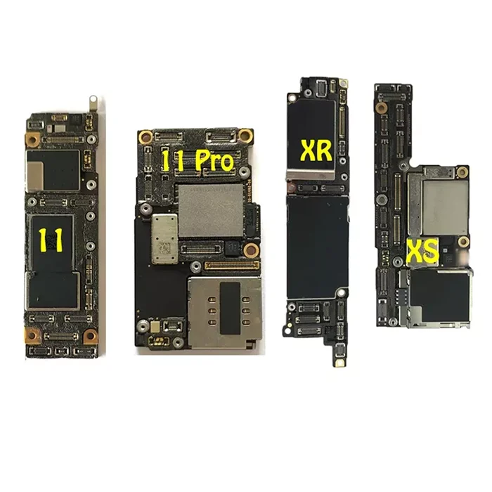 Originele Ontgrendelde Mobiele Telefoon Moederbord Gratis Icloud X Xr Xs Max 11 12 13 14 Pro Max Logic Board Met Gezicht-ID Voor iPhone