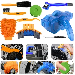 Chain Cleaner Cleaning Bicycle Chain Brush Wash Tool Set MTB Road Bike Protection Oil Chain Gear Grunge Brush for Mountain Bike