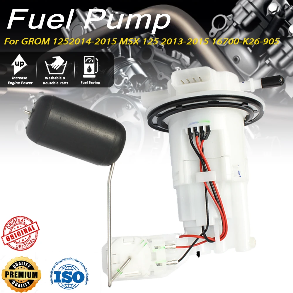 

For GROM 1252014-2015 MSX 125 2013-2015 16700-K26-905 Fuel Pump Assy