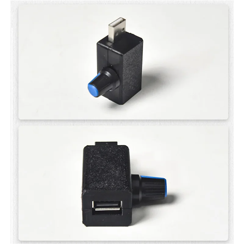 M13K-2X 5V USB Fan Speed Controller Voltage Regulation Module Motor Speed Controller USB-A Interface DIY