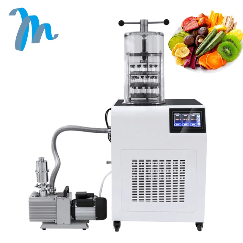 Drying Lyophilizer Equipment And Home Freeze Dryer Machine With Vacuum For Fruits And Vegetables