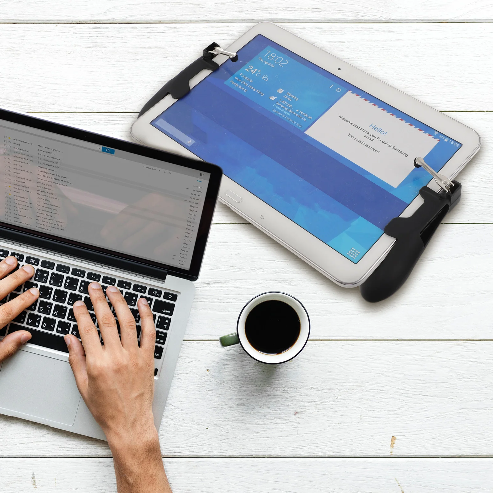 وحدة تحكم للكمبيوتر اللوحي قابلة للتعديل، قبضة ألعاب محمولة متوافقة مع Ipad متعددة الوظائف، لوحة ألعاب للكمبيوتر اللوحي #4