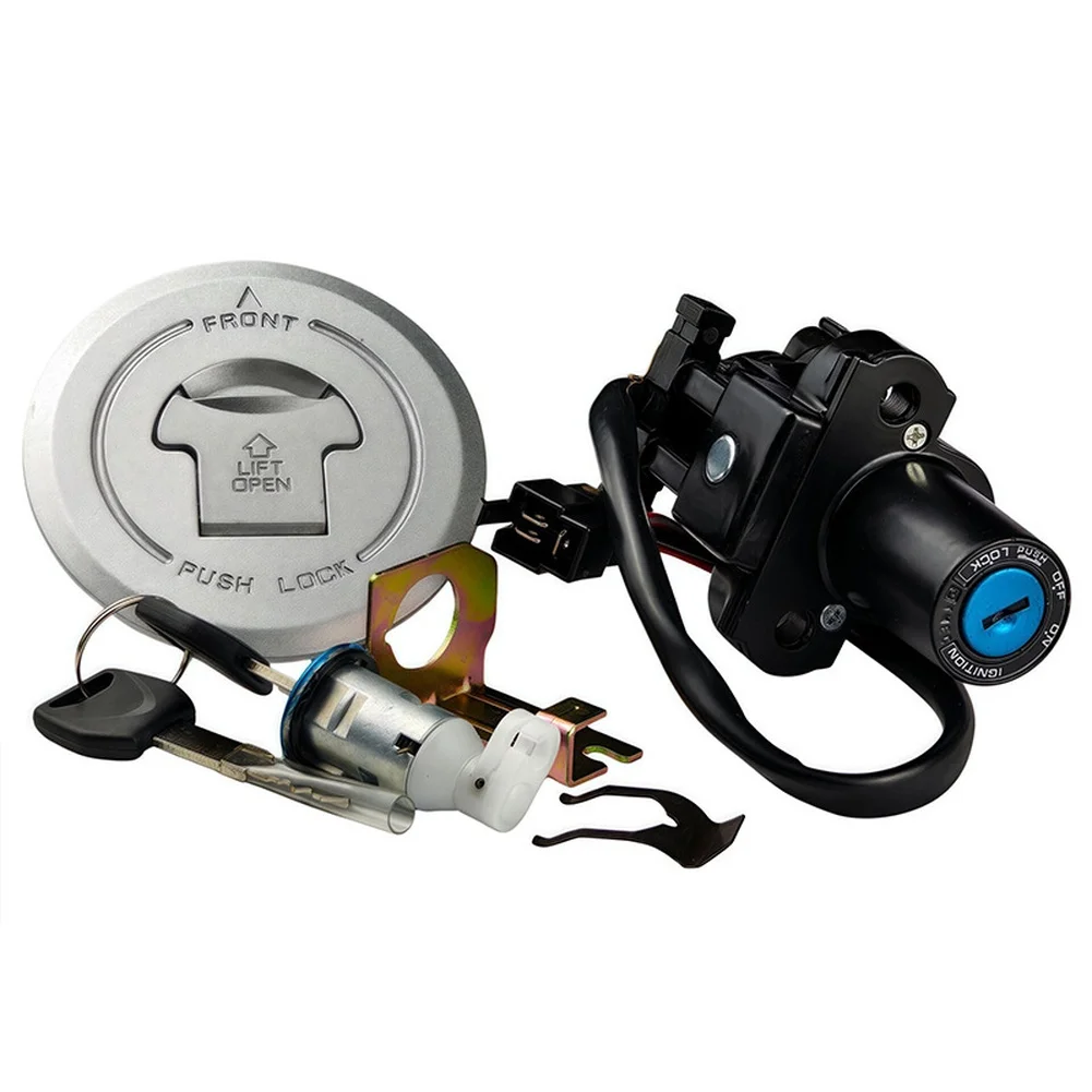 Black CBR250R Parts High Security Ignition Lock Security Lock Security Lock Enhanced Security Long-lasting Use For CBR250R