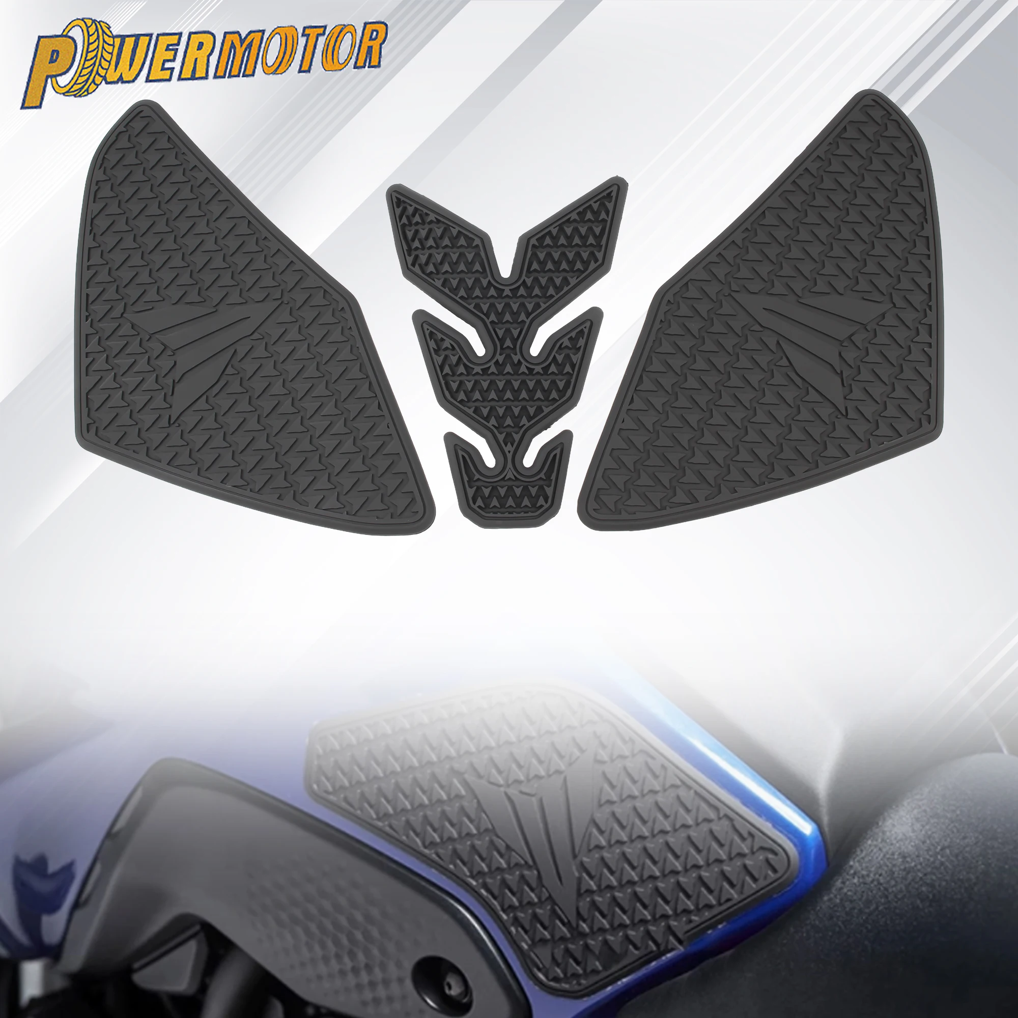 

Motorcycle Fuel Tank Pad For Yamaha MT-09 MT09 SP 2024 2025 Sport Street Bike Non-slip Side Fuel Tank Waterproof Rubber Sticker