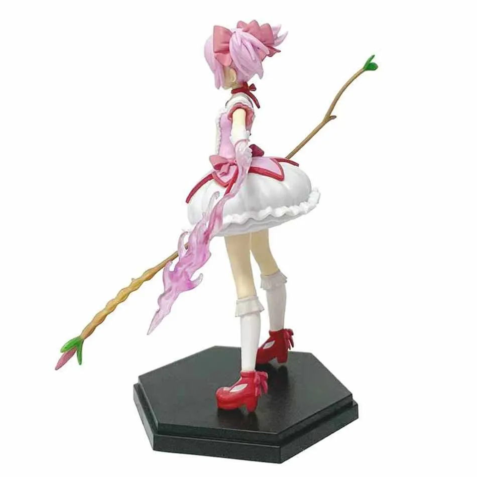 17 سنتيمتر Puella Magi Madoka Magica أنيمي الشكل Kaname Madoka عمل الشكل ماجيك فتاة نموذج ديكور تمثال دمى اللعب هدية الكريسماس #4