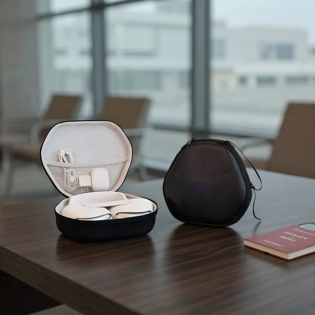 For AirPods Max Bluetooth Compatible Earphone Storage Bag EVA Hard Portable