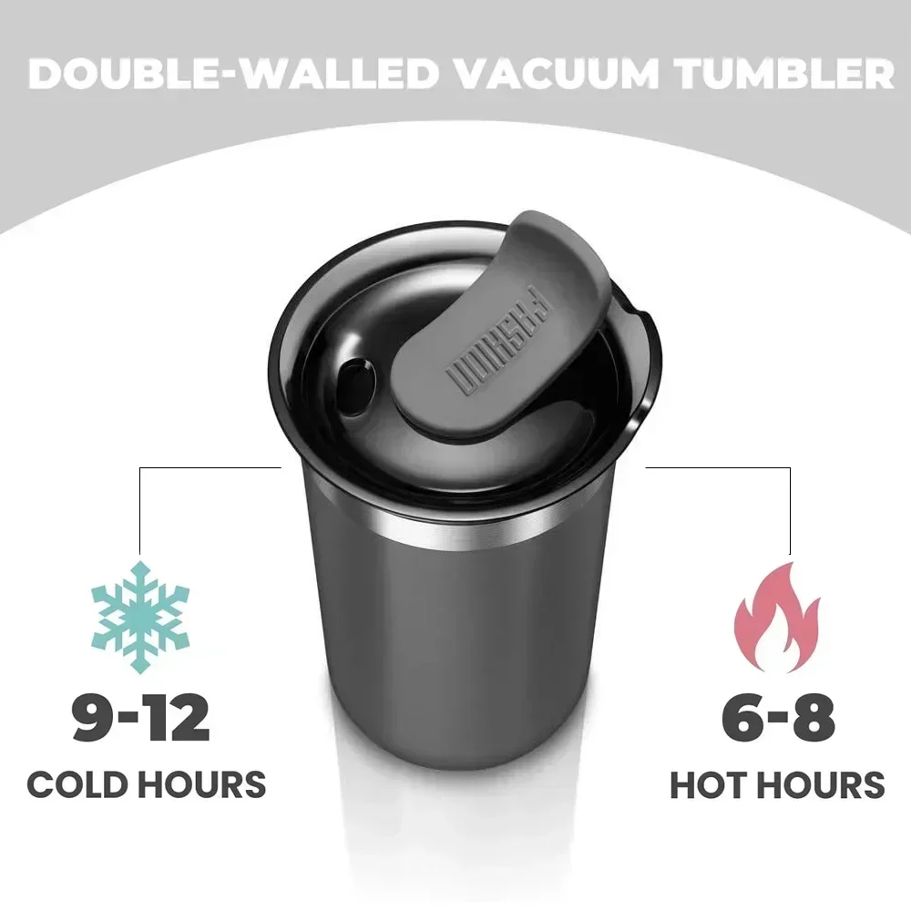 Coffee Travel Mug Tumbler  Cup Thermal Stainless Steel Vacuum Insulated Thermos Water Bottle Leakproof  Vacuum Flasks Drinkware