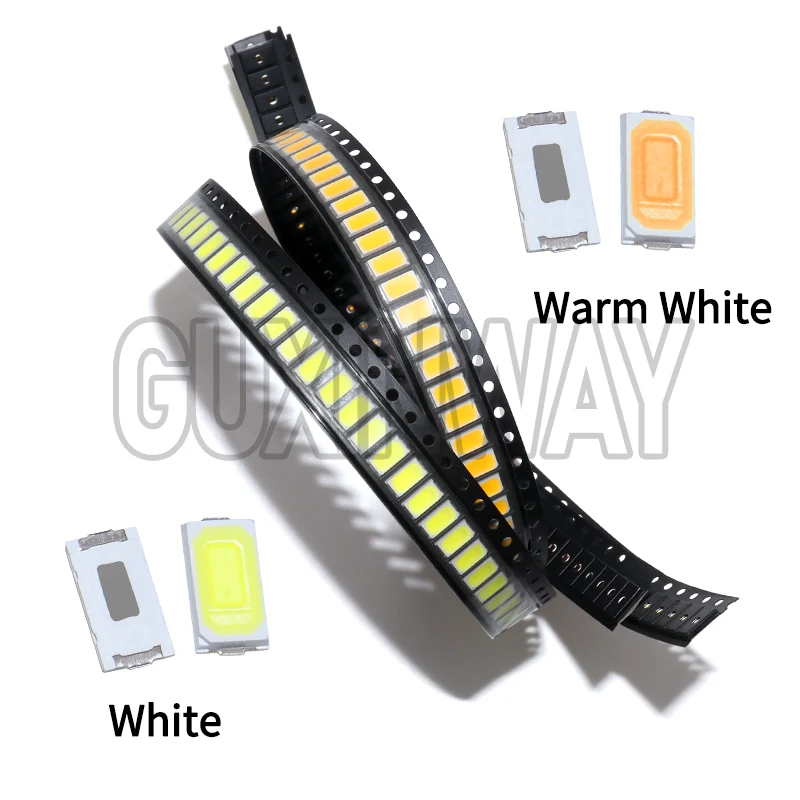 100pcs 5630/5730-CW/WW 0.5W-150Ma 50-55lm 6500K White Light SMD 5730 5630 LED 5730 diodes 3.2-3.4V