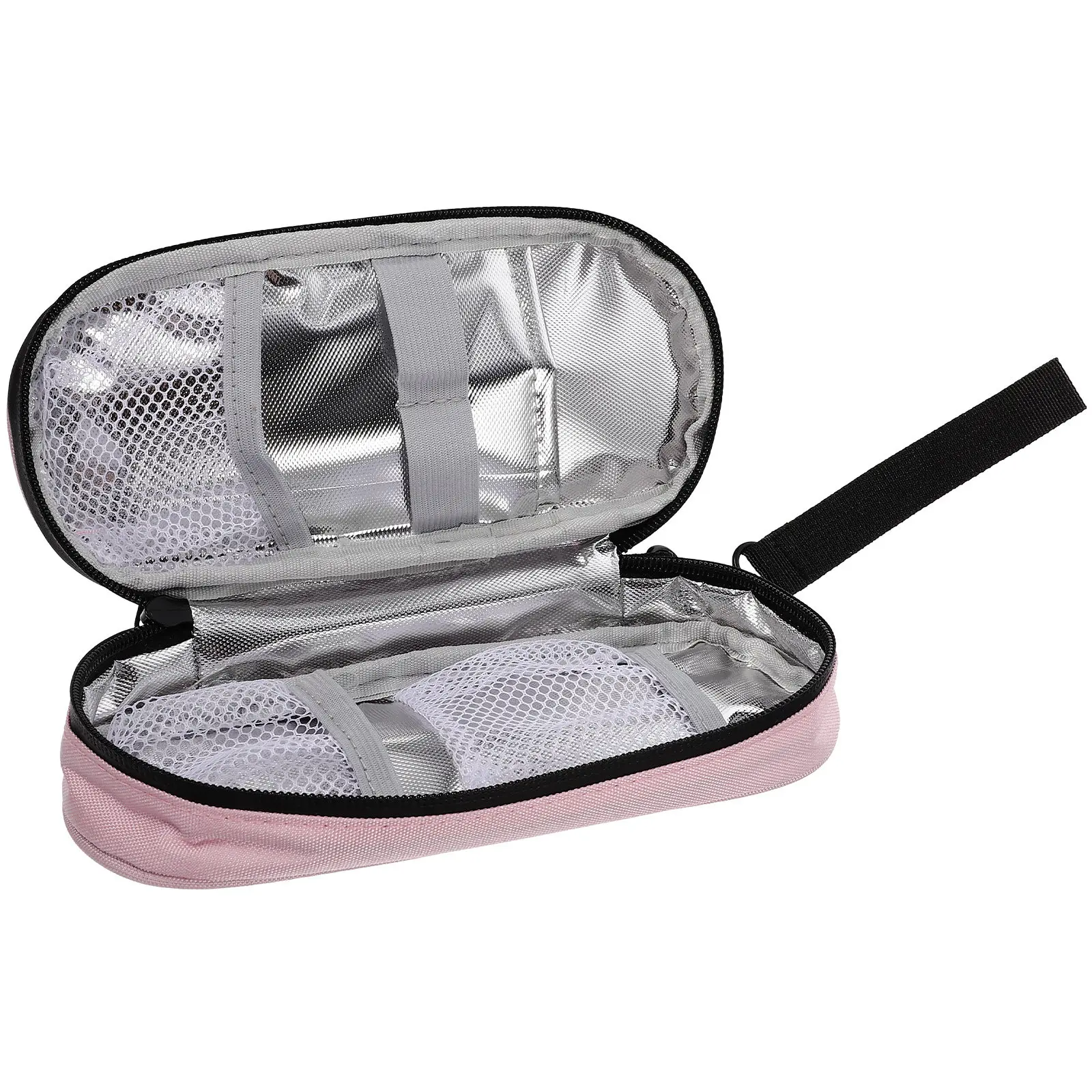 

Cold Bag Insulation Insulin Travel Case Portable Medicine Pouch Zipper Organizer Reusable Insulin Holder for Diabetes Supplies
