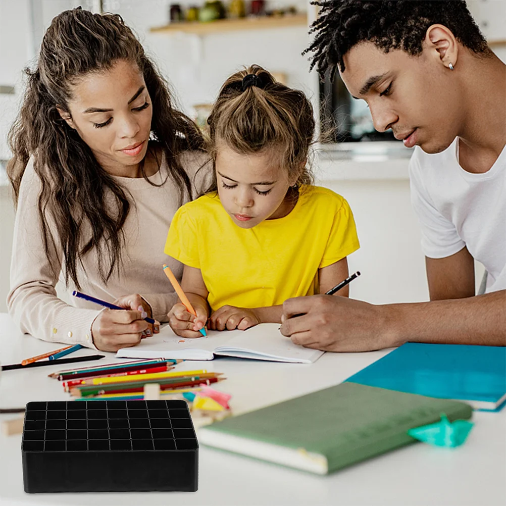 

3Pcs Marker Storage for Student Desk Pen Holder Stationery Organizer Portable Marker Holder School Supplies Container