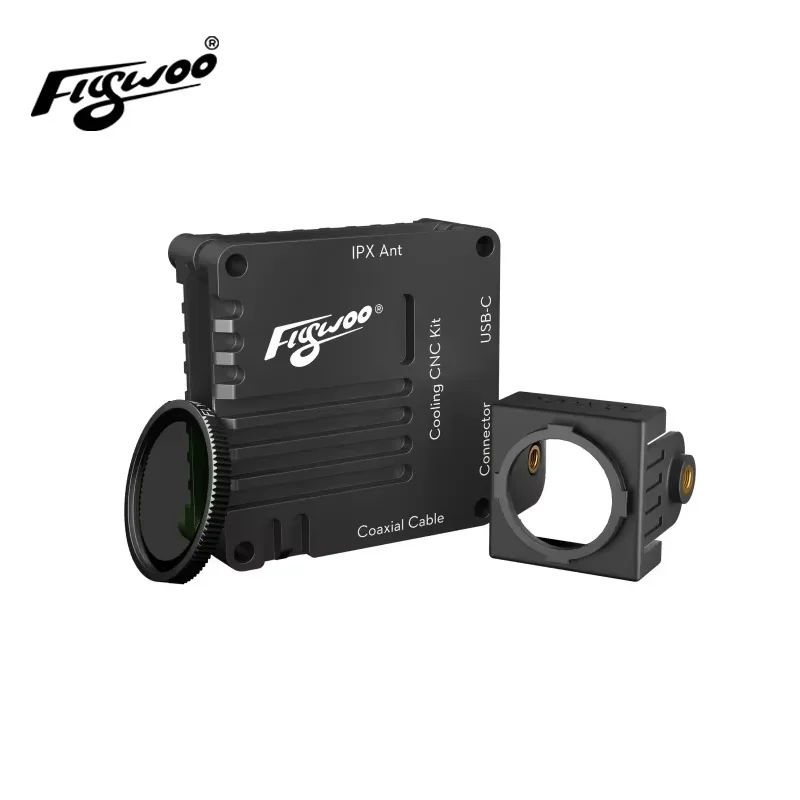 Flywoo O4 Air Unit Cooling CNC Kit For Aviation-Grade Aluminum Cooling System Dissipation Aluminum Parts for O4 FPV Drone