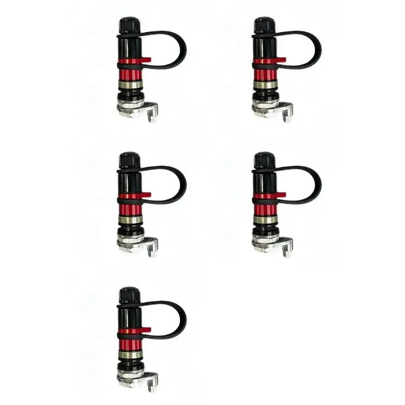 Durable 5X Universal Tire Valve Pressure Relief Valve Desert Off-Road Sand Tire Quick Release Valve Car Accessories Short Style