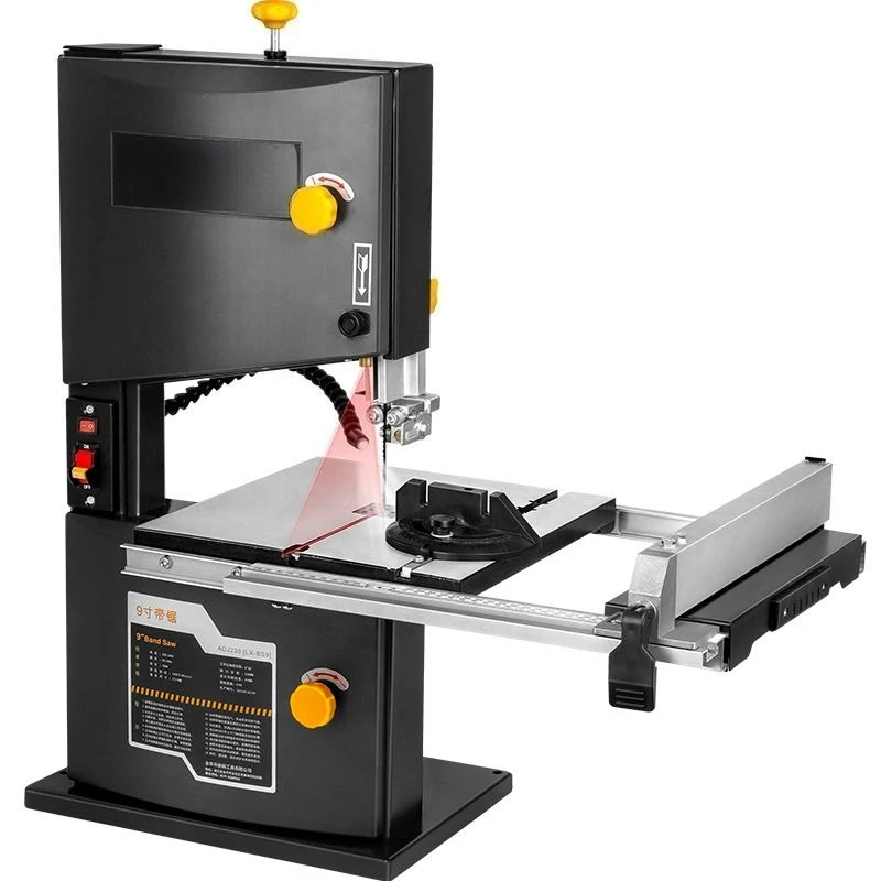 9 inch band saw machine wire saw machine woodworking curve table woodworking shape metal sawing small household