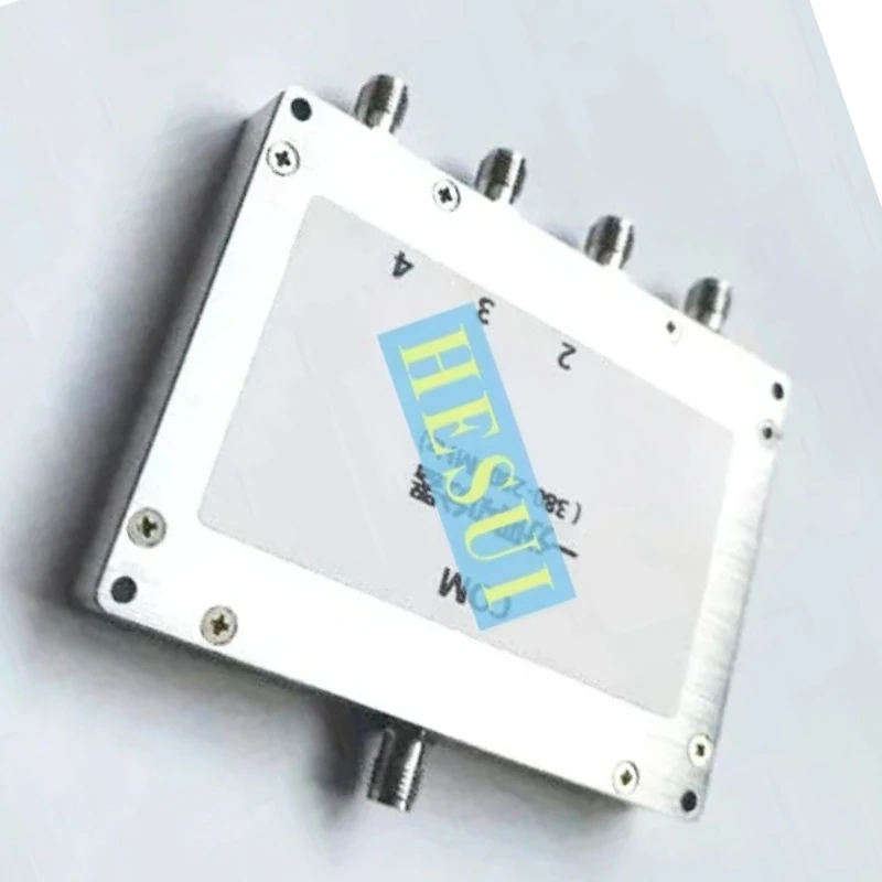 Beidou GPS 380M-2800MHz 2.4GHz Divider Splitter Combiner 1 divide 4 RF power divider 1 Split 4 Power Splitter RF power combiner