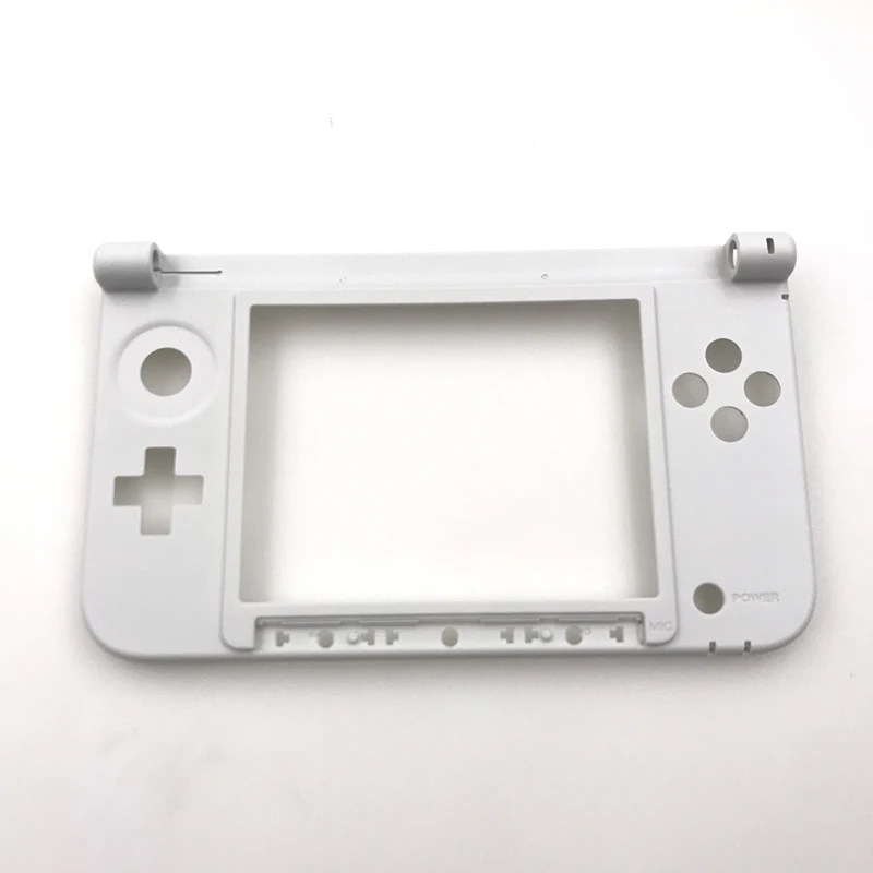 بديل لإطار شل 3DS XL للإطار البلاستيكي الأوسط باللون الأبيض أو الأسود