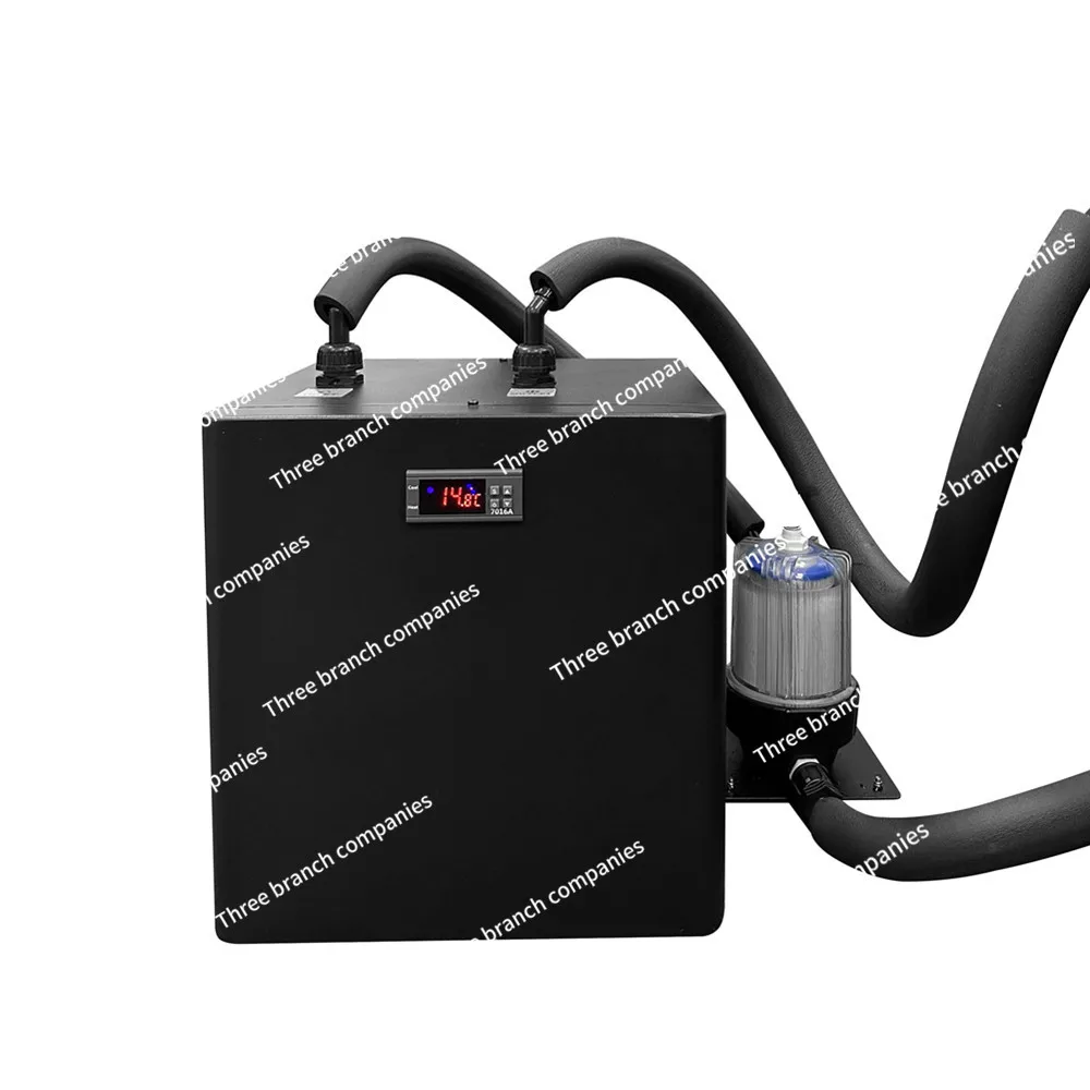 

Cooling machine 1/3HP 1/2HP small cold insertion ice bath chiller with filter