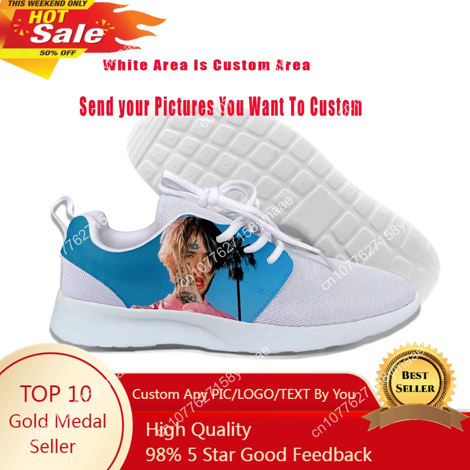 

Hot New Summer Rapper Lil Peep Shoes Rap Hiphop LilPeep Cool Man Woman Sports Shoes Classic Summer Mesh Sneakers Running Shoes