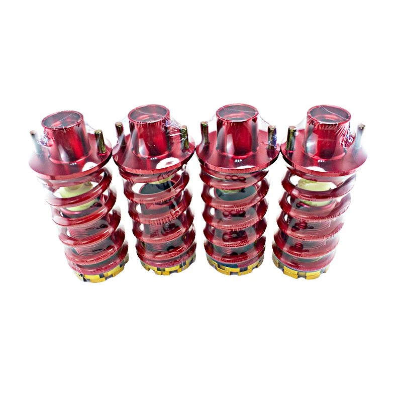 ALUMINUM ADJUSTABLE COILOVER SPRING + SHOCKS STRUT TOWER TOP HAT WX-TH12RD