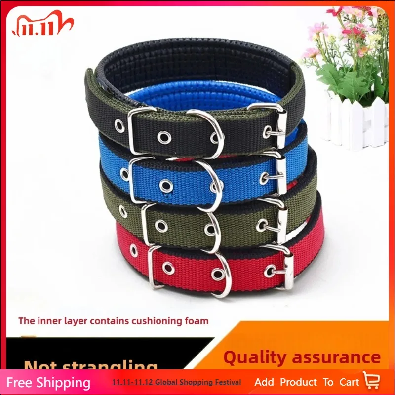 

Adjustable Dog leash, pet walking leash, large, medium, and small dog chains, foam collars, teddy collars, and collarsnd