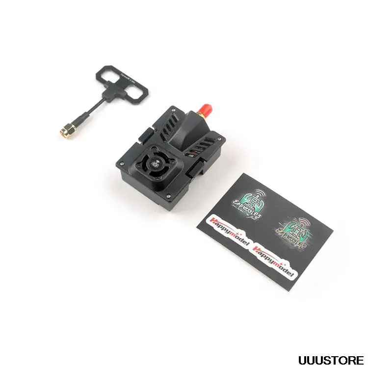 ExpressLRS ELRS HappyModel ES24TX Pro 1000mW 2.4G Micro TX Module with Cooling Fan RGB LED Module for RC Airplane FPV Drone