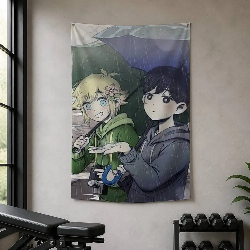 Omori sunny x basil Decorative Hanging Flag with Grommets for Garage Bedroom Dorm Wall Decor